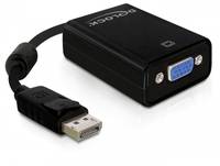 Delock Adapter Displayport male > VGA 15 pin female - VGA-Adapter - DisplayPort (M)