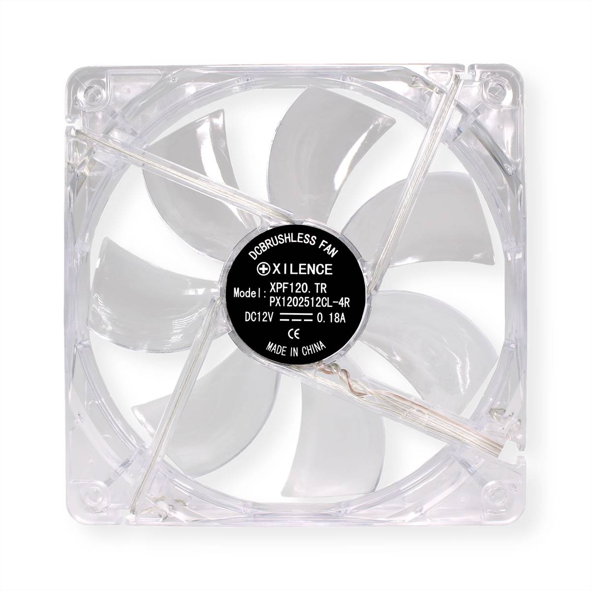 Xilence XPF120.TR 120mm Gehäuselüfter, rote LED