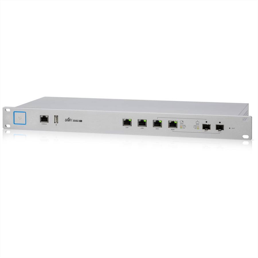 Ubiquiti USG-PRO-4 Enterprise Gateway Router mit 2 Combo Ports, SFP/RJ45