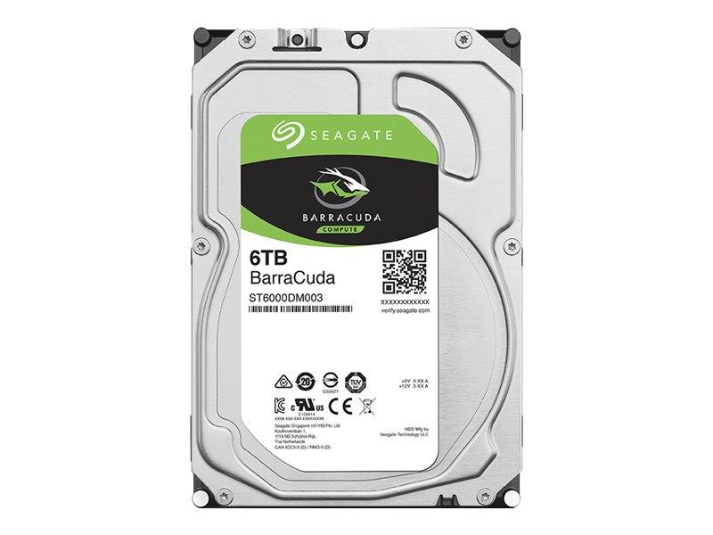 Seagate Barracuda ST6000DM003 - Festplatte - 6 TB - intern - 3.5"" (8.9 cm)