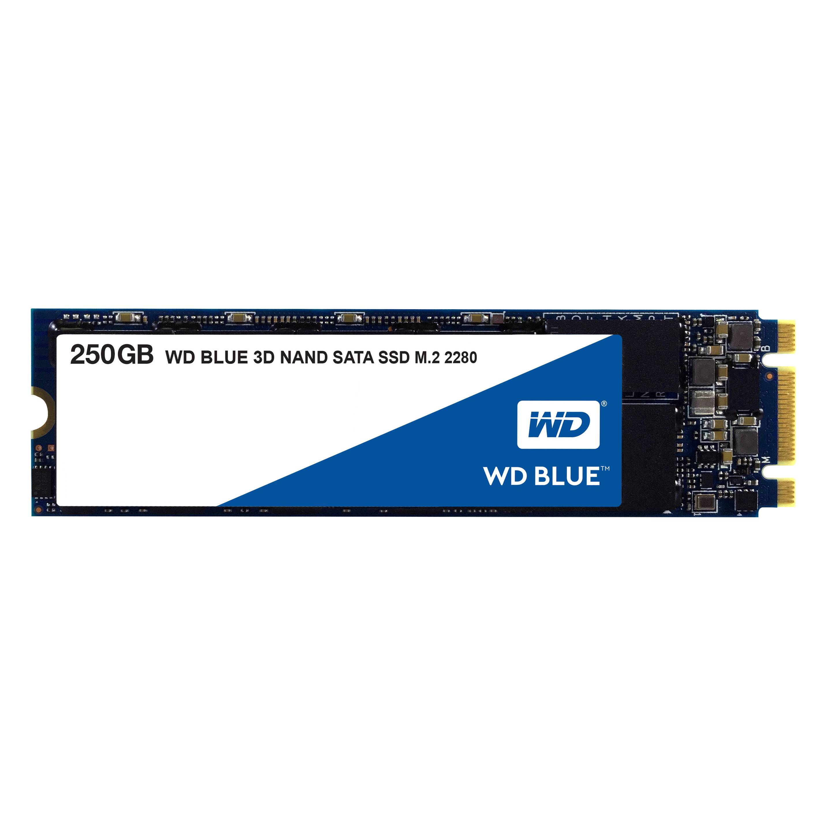 WD Blue 3D NAND SATA SSD WDS250G2B0B - Solid-State-Disk