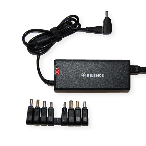 Xilence XM012 Universal Notebook Ladegerät, 11 Adapter, LED Anzeige, 120W