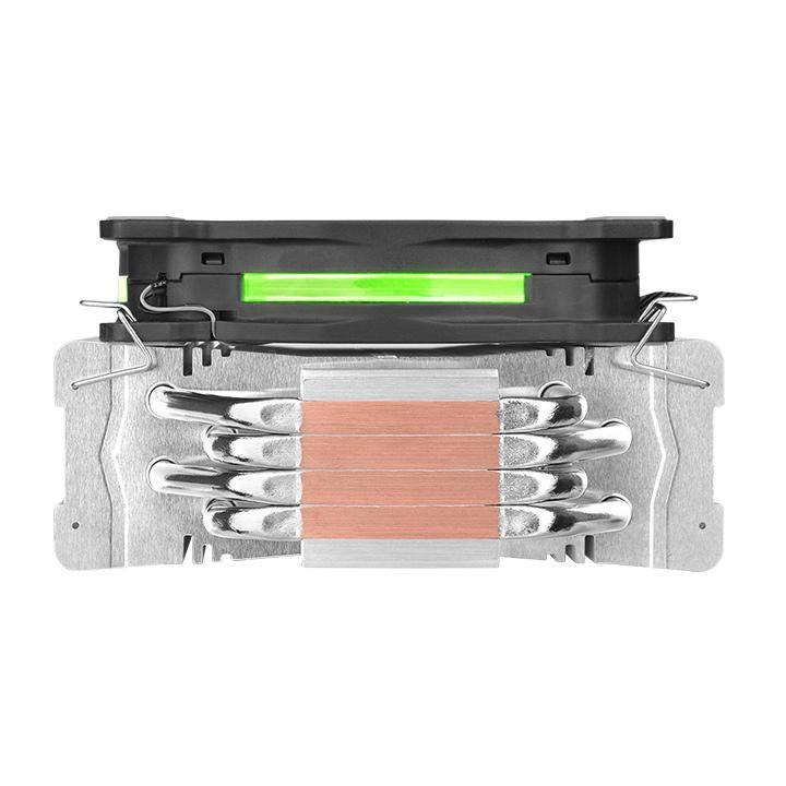 Thermaltake Riing Silent 12 RGB - Sync Edition - Prozessor-Luftkühler - (für: LGA775, LGA1156, AM2, AM2+, LGA1366, AM3, LGA1155, AM3+, LGA2011, FM1