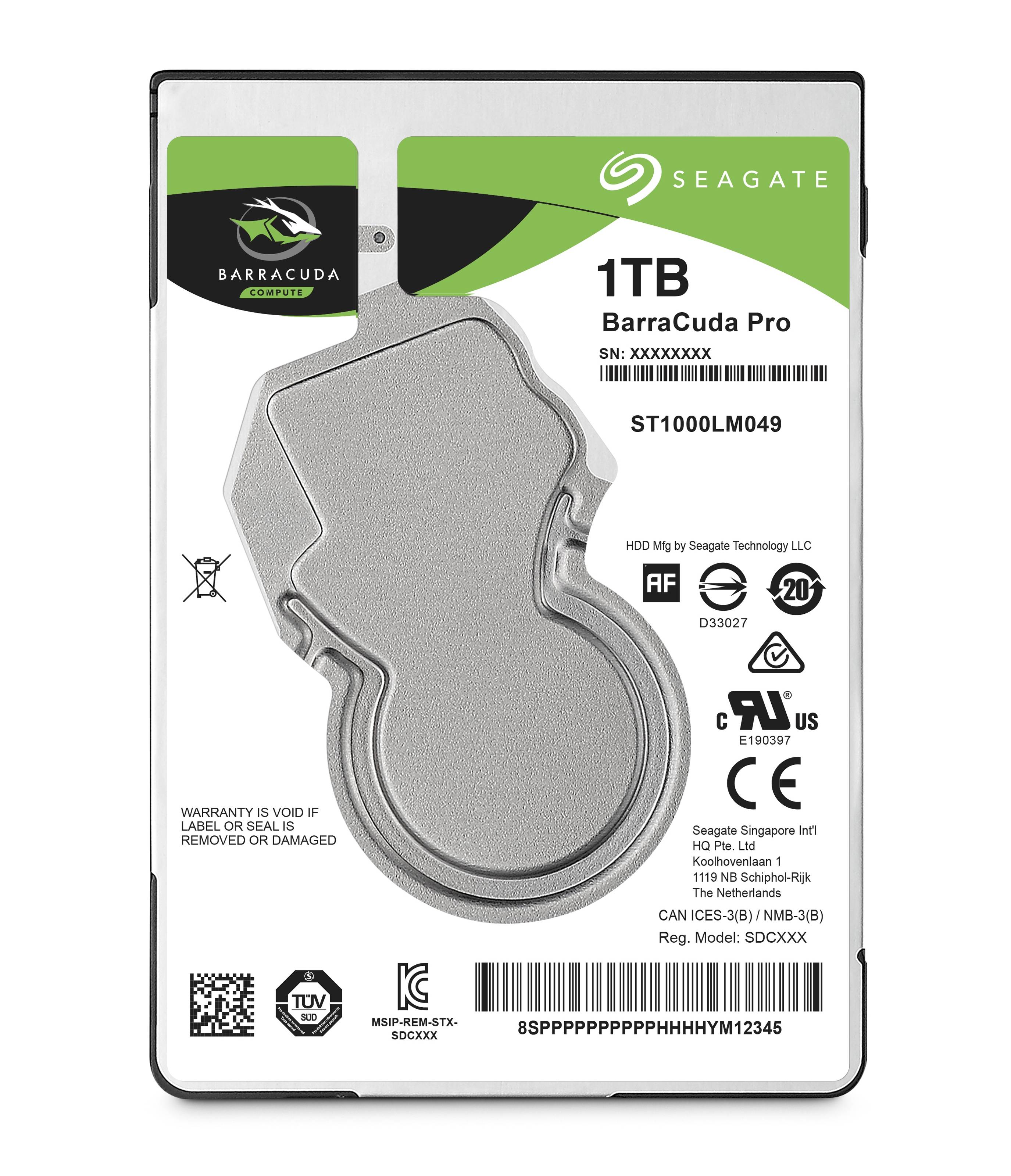 Seagate Barracuda Pro ST1000LM049 - Festplatte