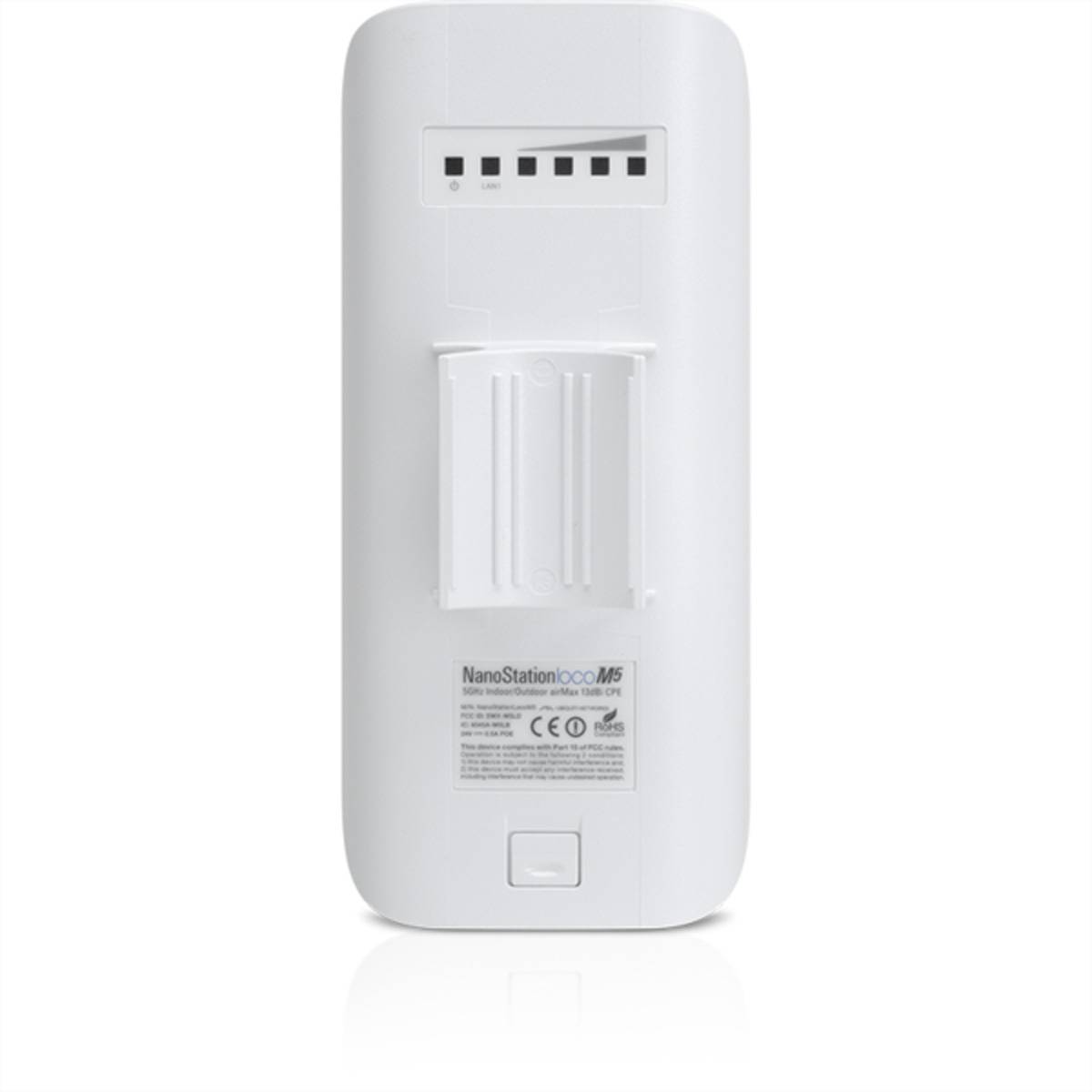Ubiquiti LocoM5 NanoStationAirmax 5GHz Indoor/Outdoor CPE, 150+Mbp/s, 10+km