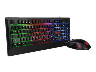 Tt eSPORTS Challenger Combo RGB - Tastatur-und-Maus-Set