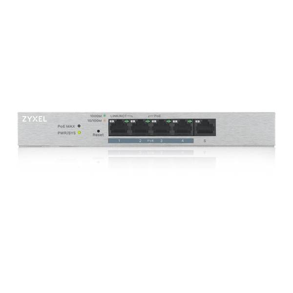 Zyxel GS1200-5 - Switch - managed - 5 x 10/100/1000