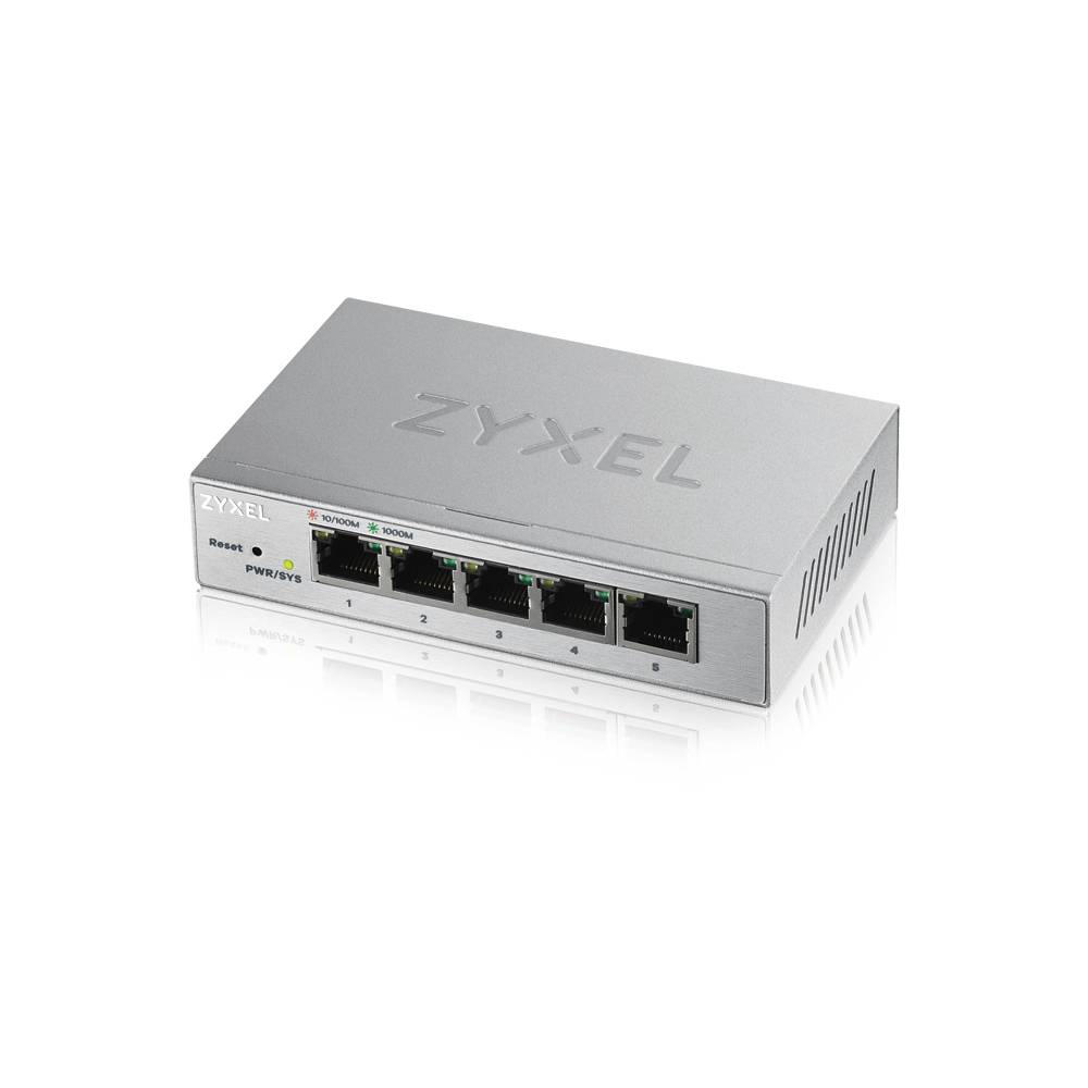 Zyxel GS1200-5 - Switch - managed - 5 x 10/100/1000