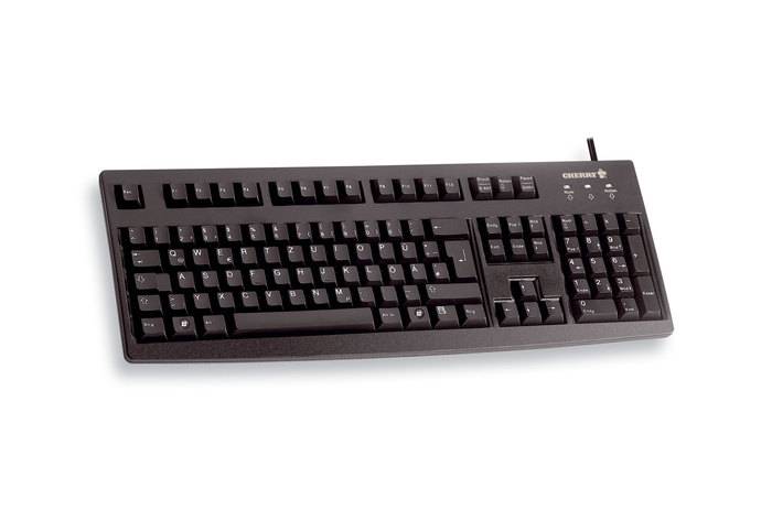 CHERRY G83-6104 - Tastatur - USB - USA - Schwarz