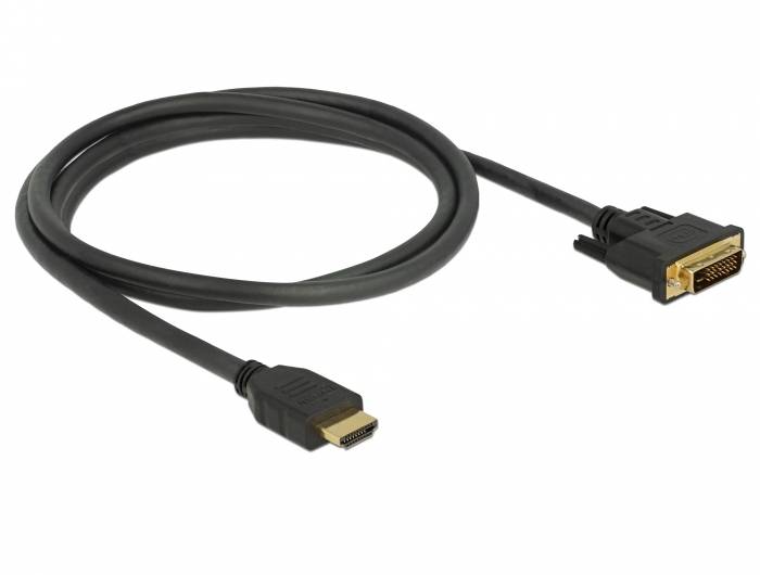 Delock - Adapterkabel - HDMI männlich bis DVI-D männlich