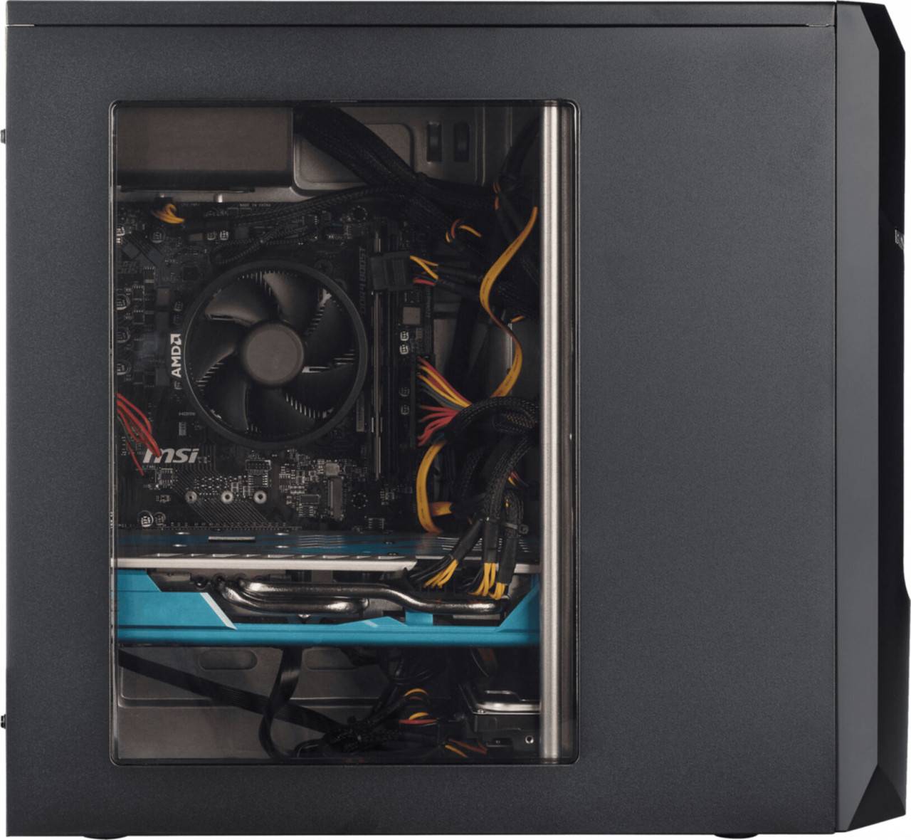 Captiva PC G12AG 19V2 Gaming PC (Ryzen 7 3700X/RTX2060 6GB GDDR6/SSD 240GB/1TB/16384/MSI/DVD-RW/Windows 11 Home 64-bit)