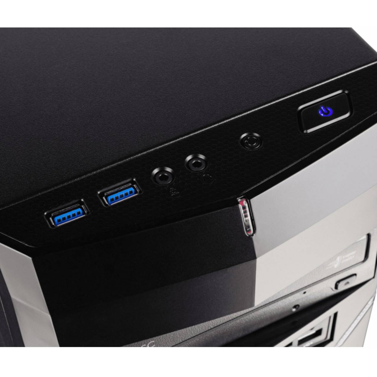 Captiva PC G12AG 19V2 Gaming PC (Ryzen 7 3700X/RTX2060 6GB GDDR6/SSD 240GB/1TB/16384/MSI/DVD-RW/Windows 11 Home 64-bit)