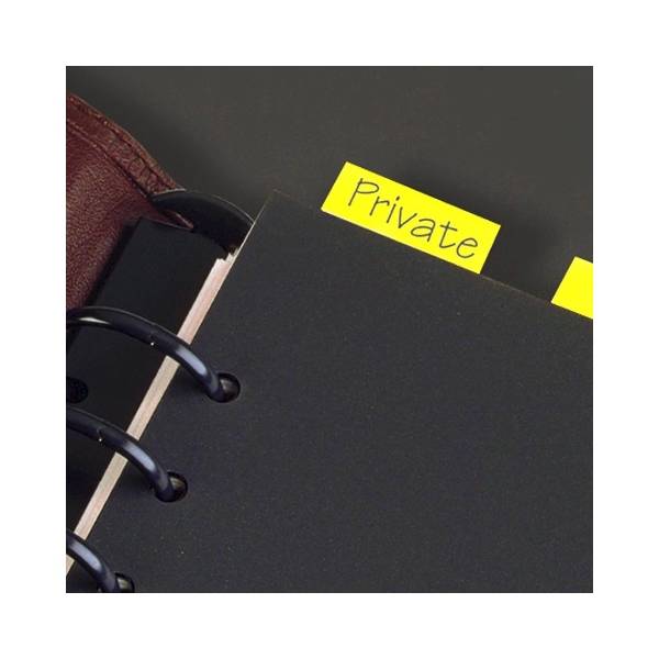 Registertaben selbstklebend non-permanent farbig sortiert 12x25mm 72 Stück