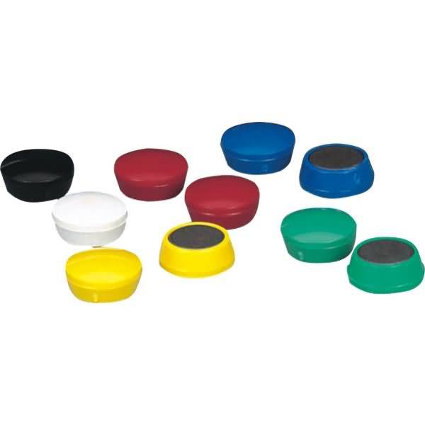 Magnete 24mm VE=10 Stück sortiert
