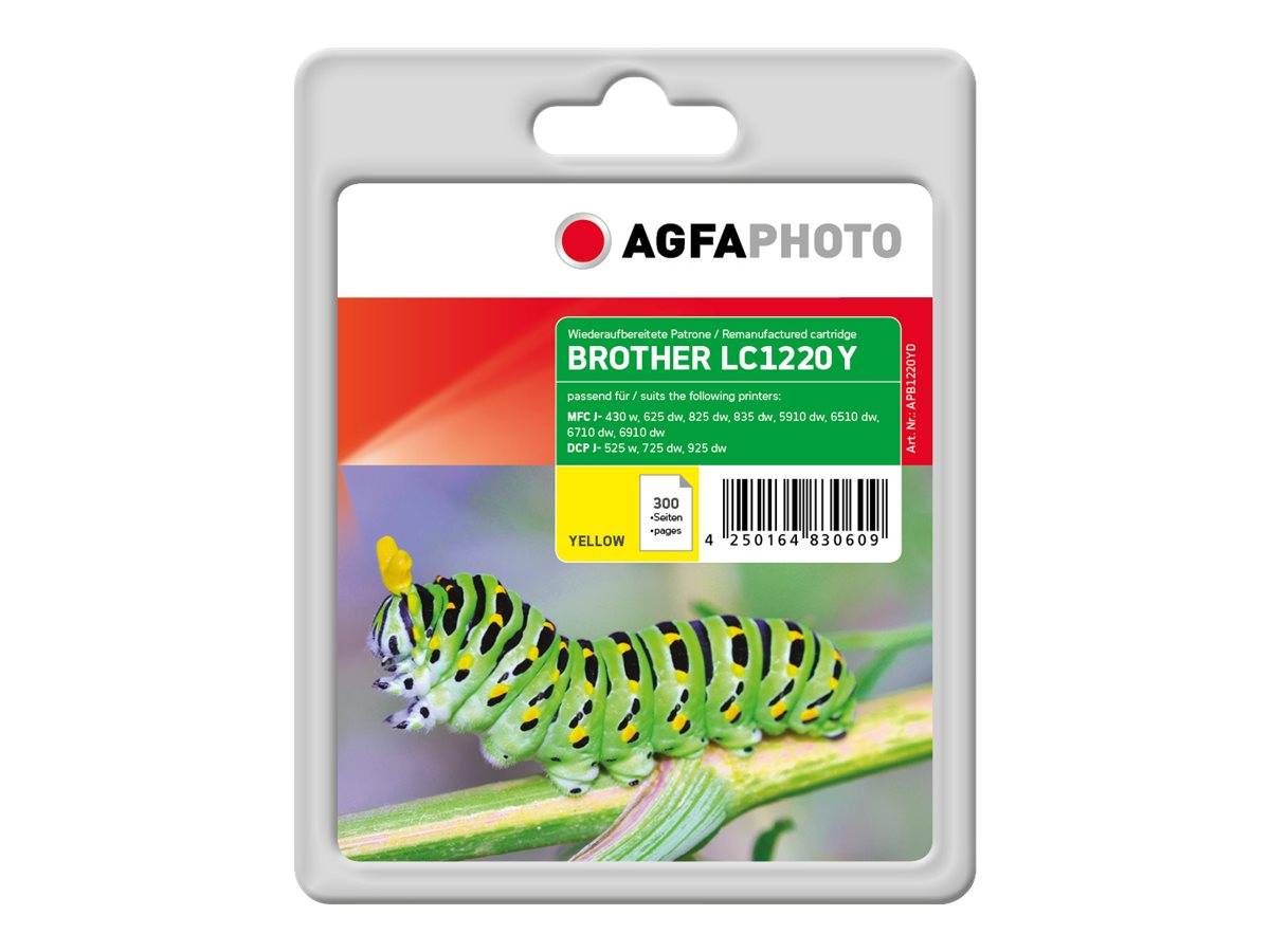 AgfaPhoto - 7 ml - Gelb - kompatibel - Tintenpatrone (Alternative zu: Brother LC1220Y)