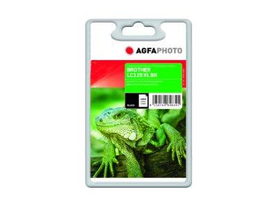 AgfaPhoto Schwarz - compatible - wiederaufbereitet - Tintenpatrone - für Brother