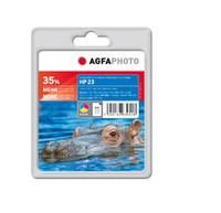 AgfaPhoto - Farbe (Cyan, Magenta, Gelb) - kompatibel - wiederaufbereitet - Tintenpatrone (Alternative zu: HP 23, HP C182