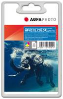 AGFAPHOTO HP 62 XL Farbtintenpatro­nenpaket mit Unterwasser-Elefanten-Bild auf der Vorderseite.