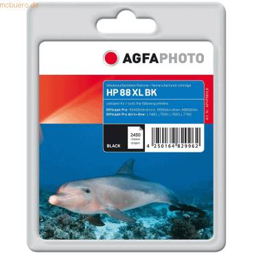 Tintenpatrone Agfaphoto APHP88XLB schwarz