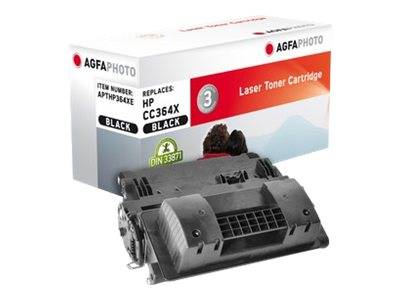 AgfaPhoto - Schwarz - kompatibel - Tonerpatrone (Alternative zu: HP 64X, HP CC364X)