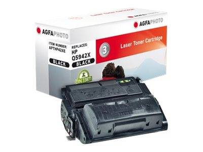 AgfaPhoto - Schwarz - kompatibel - Tonerpatrone (Alternative zu: HP 42X, HP Q5942X)