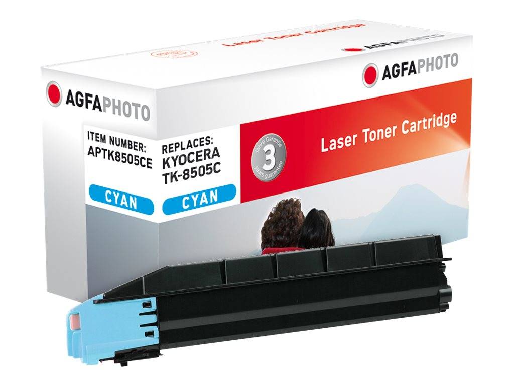 AgfaPhoto Cyan - compatible - Tonerpatrone - für Kyocera TASKalfa 4550ci - 4551c