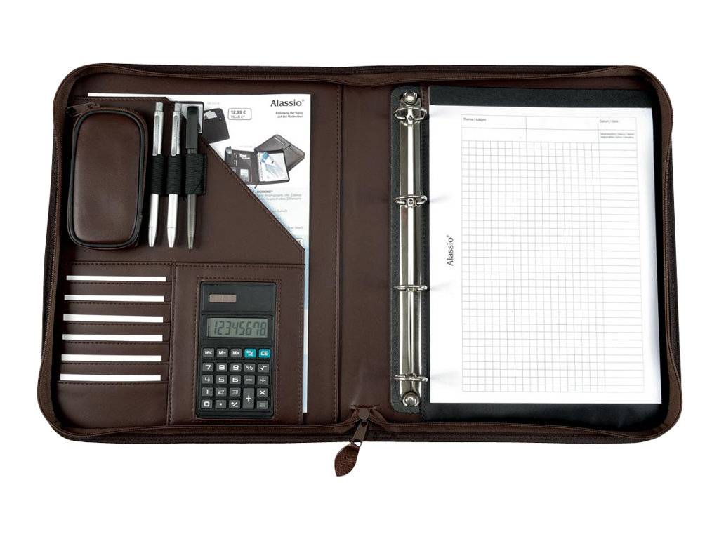 JÜSCHA - Alassio VITERBO - Mappe mit Reißverschluss für Dokumente