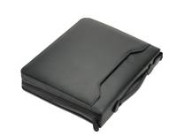 Jüscha AREZZO I, Leder, Grau, A4, 360 mm, 300 mm, 60 mm