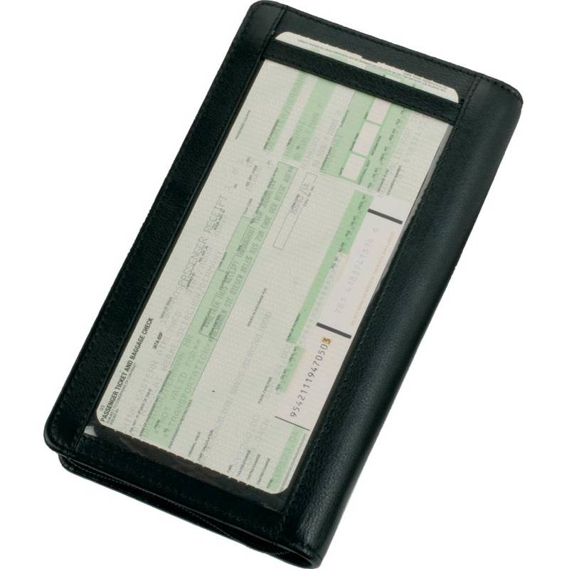 Alassio Reise-Organizer RFID Document Safe, aus Nappaleder