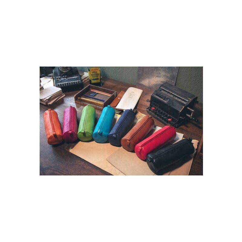 Alassio Schlamper-Rolle, aus Leder, braun