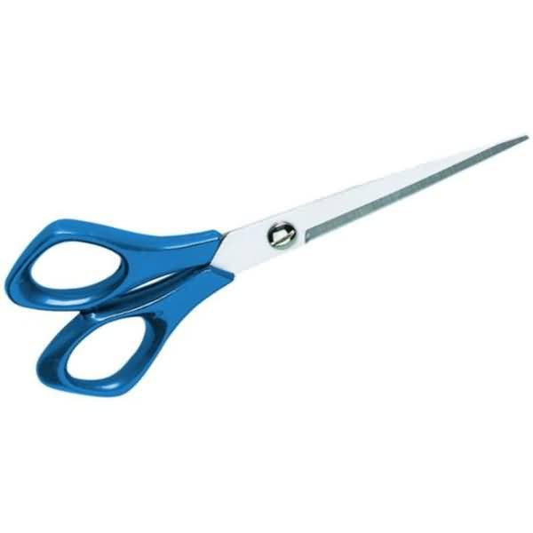 Qualitätsschere 21,5 cm blau