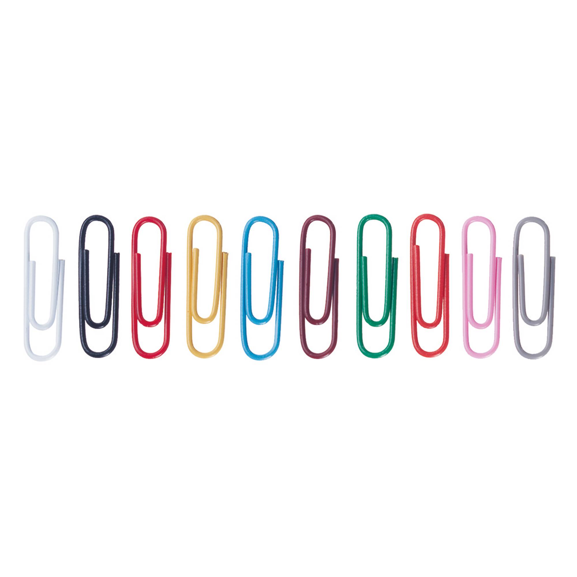 ALCO Briefklammer 256-12 26mm rund rot 100 St./Pack.