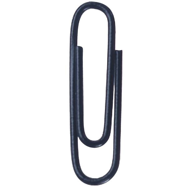 Briefklammern 26mm kunststoffüberzogen schwarz VE=1000 Stück