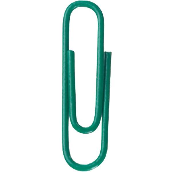 Briefklammern 26mm kunststoffüberzogen grün VE=1000 Stück