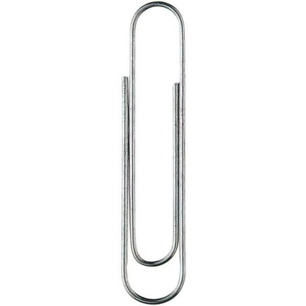 Akten-Klammer Stahl glatt vernickelt 50mm VE=100 Stück