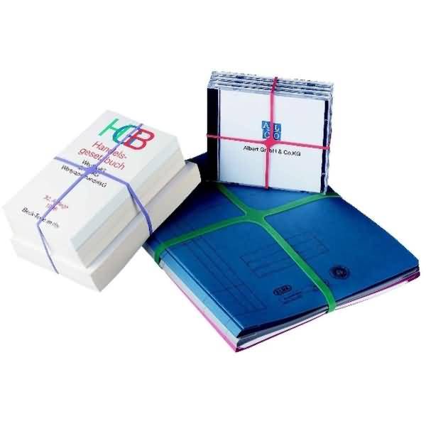 Kreuz-Band Gummis 150x11/DM 100mm bunt VE=100 g