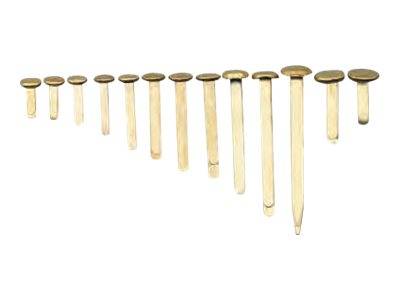 ALCO ALBERT Papierklammern - rund - 7 mm Kopfdurchmesser, 17-mm-Nadel