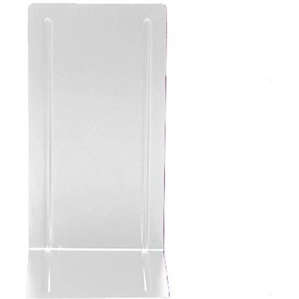 Buchstütze 140x130x240mm weiß VE=2 Stück
