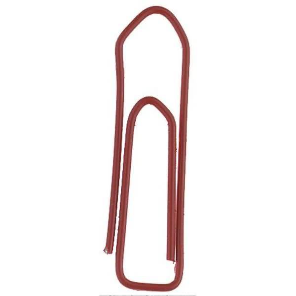 Briefklammer Metall lackiert 26mm rot VE=500 Stück