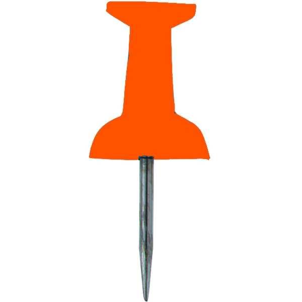 Pinwandnadeln VE=200 Stück orange