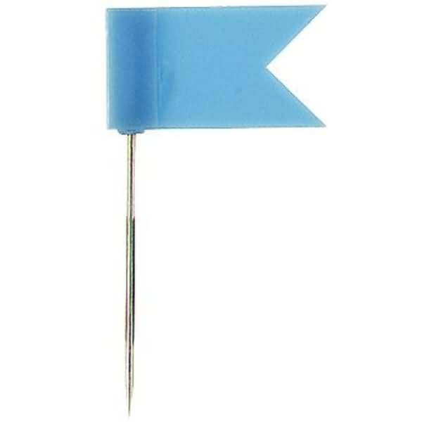 Markierfähnchen hellblau VE=20 Stück