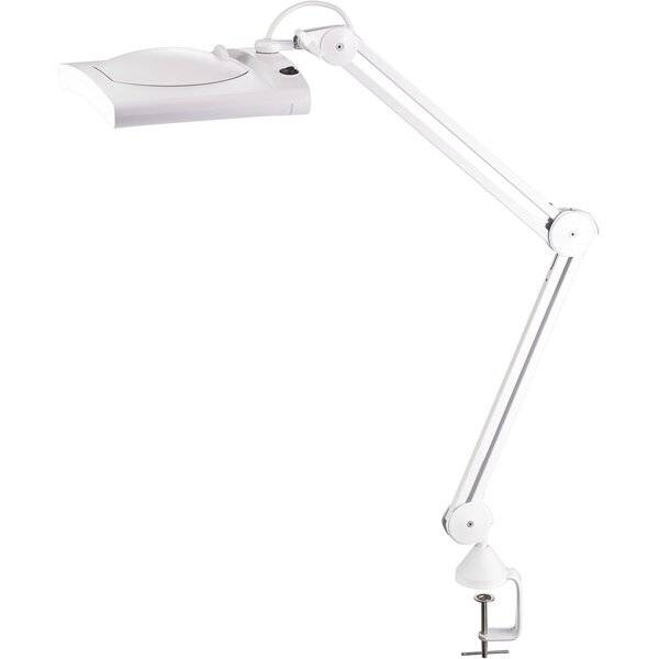 Lupenleuchte LED 9223 mit Tischklemme weiß