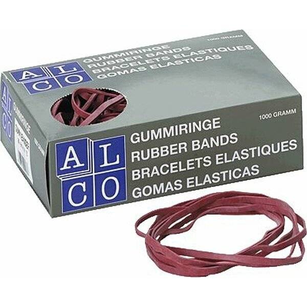 Gummibänder 150x4mm 1000g rot