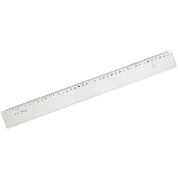 Lineal Geocollege Kunststoff 40cm transparent