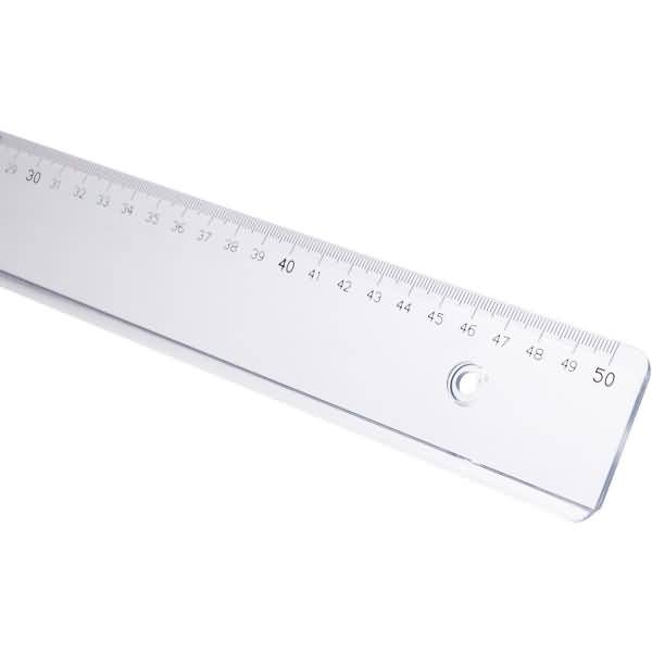 Lineal Geocollege Kunststoff 50cm transparent