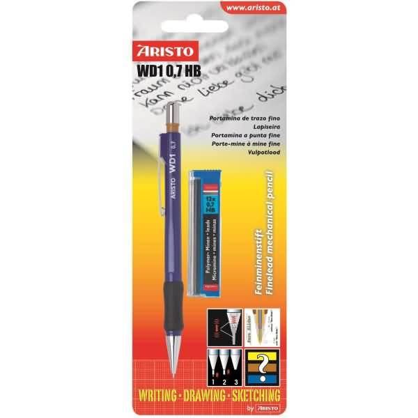 Feinminenstift WD1 0,7mm blau Blister