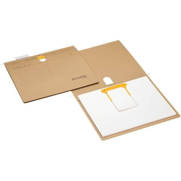 Hängeschnellhefter Serie-E mit JalemaClip natronbraun