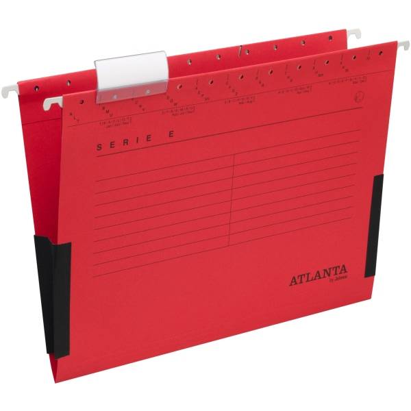 Hängetasche Serie E A4 240g/qm mit Gewebefröschen rot