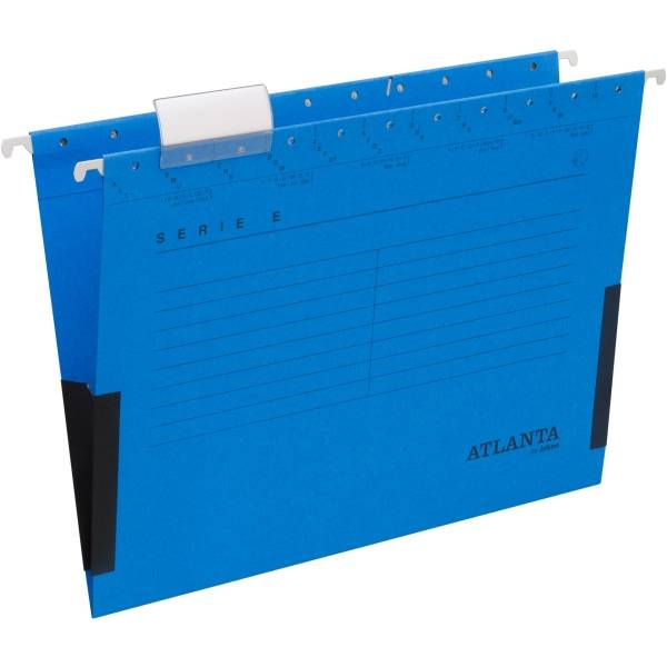 Hängetasche Serie E A4 240g/qm mit Gewebefröschen blau