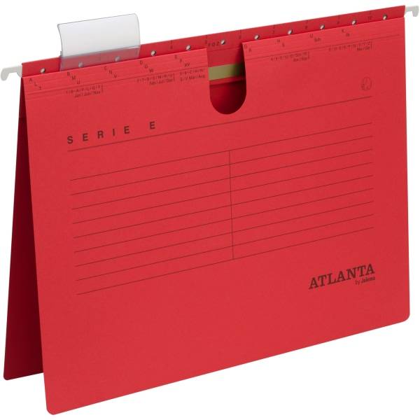 Hängehefter Serie E A4 240g/qm kaufm. Heftung A4 rot